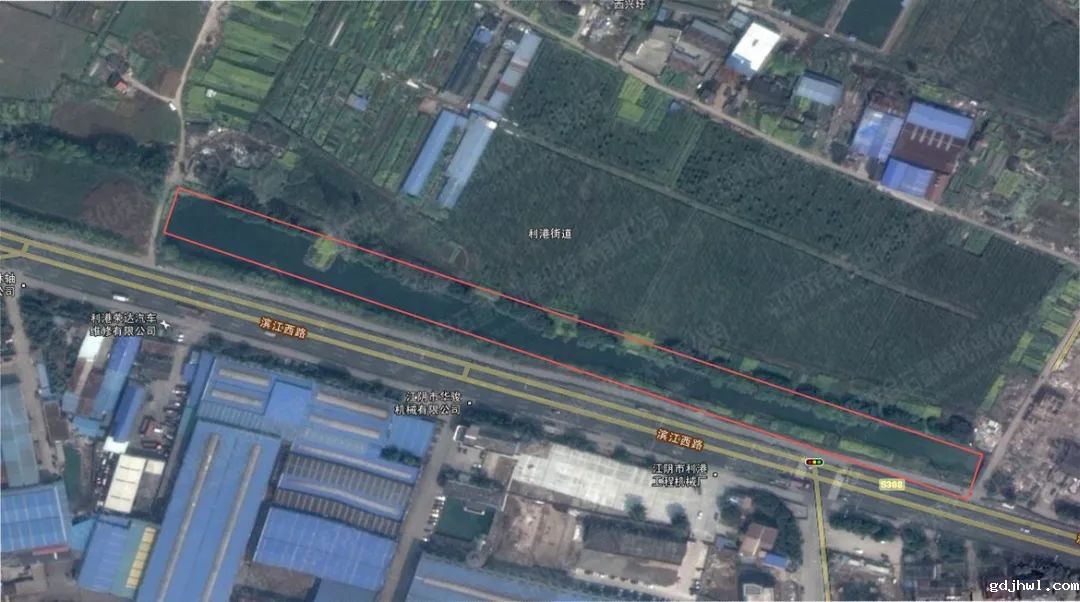 江阴市滨江河黑臭水体河道治理