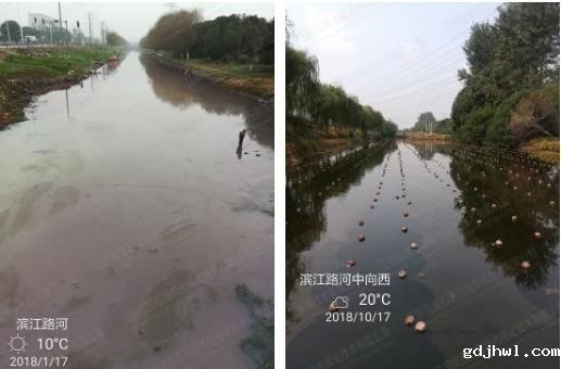 江阴市滨江河黑臭水体<a href=//www.gdjhwl.com target=_blank class=infotextkey>河道治理</a>