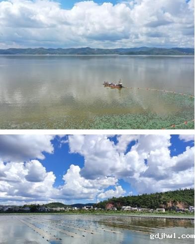 江苏gdjhwl清淤疏浚装备助力的水库治理项目