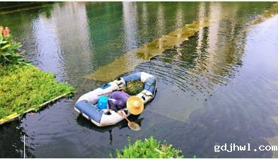 督察河道湖泊治理工作