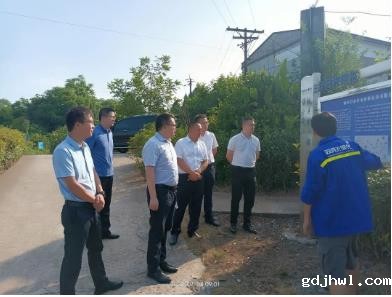 官渡区调研太和街道河道治理工作